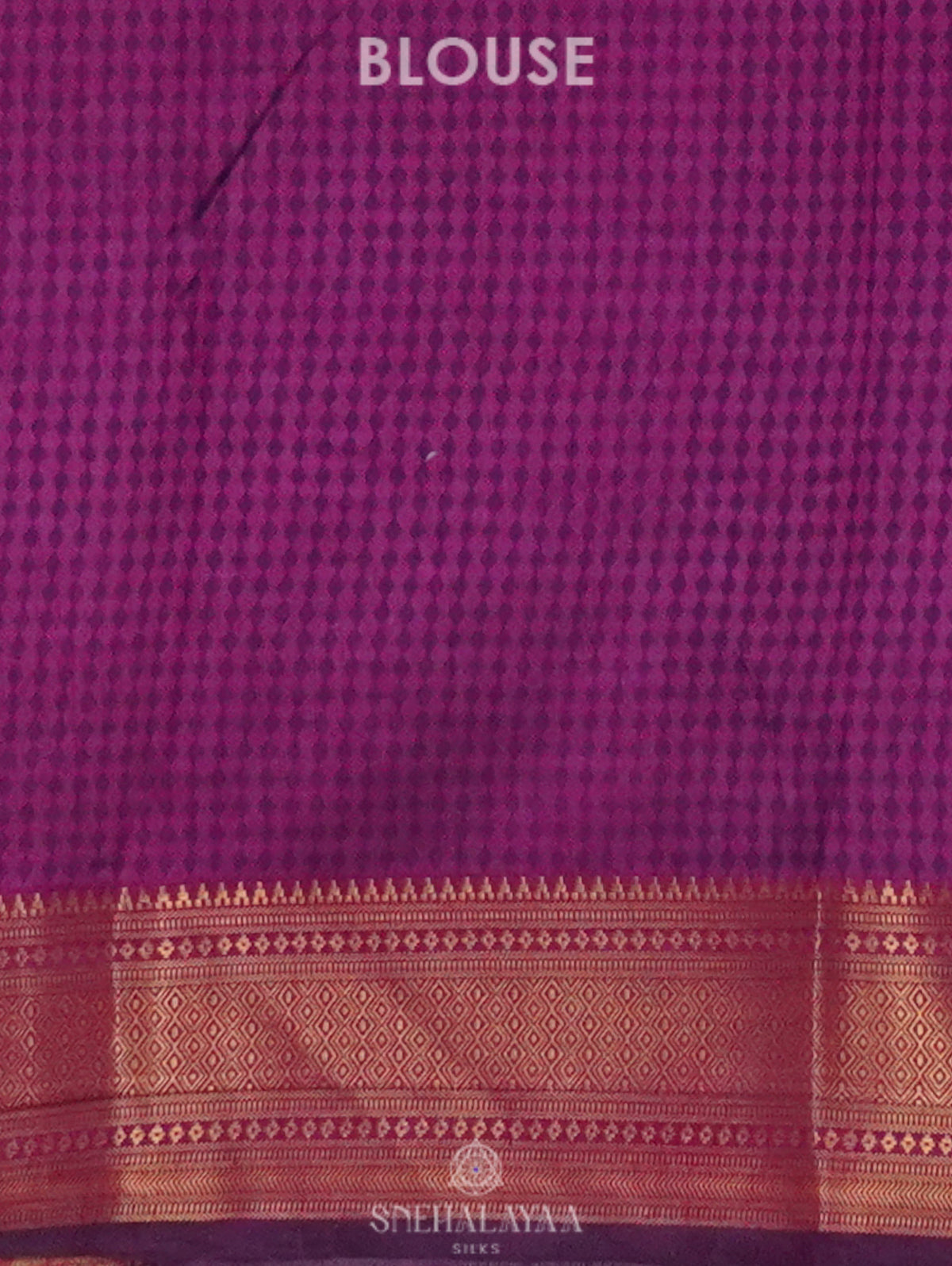 Purple Ikat Saree