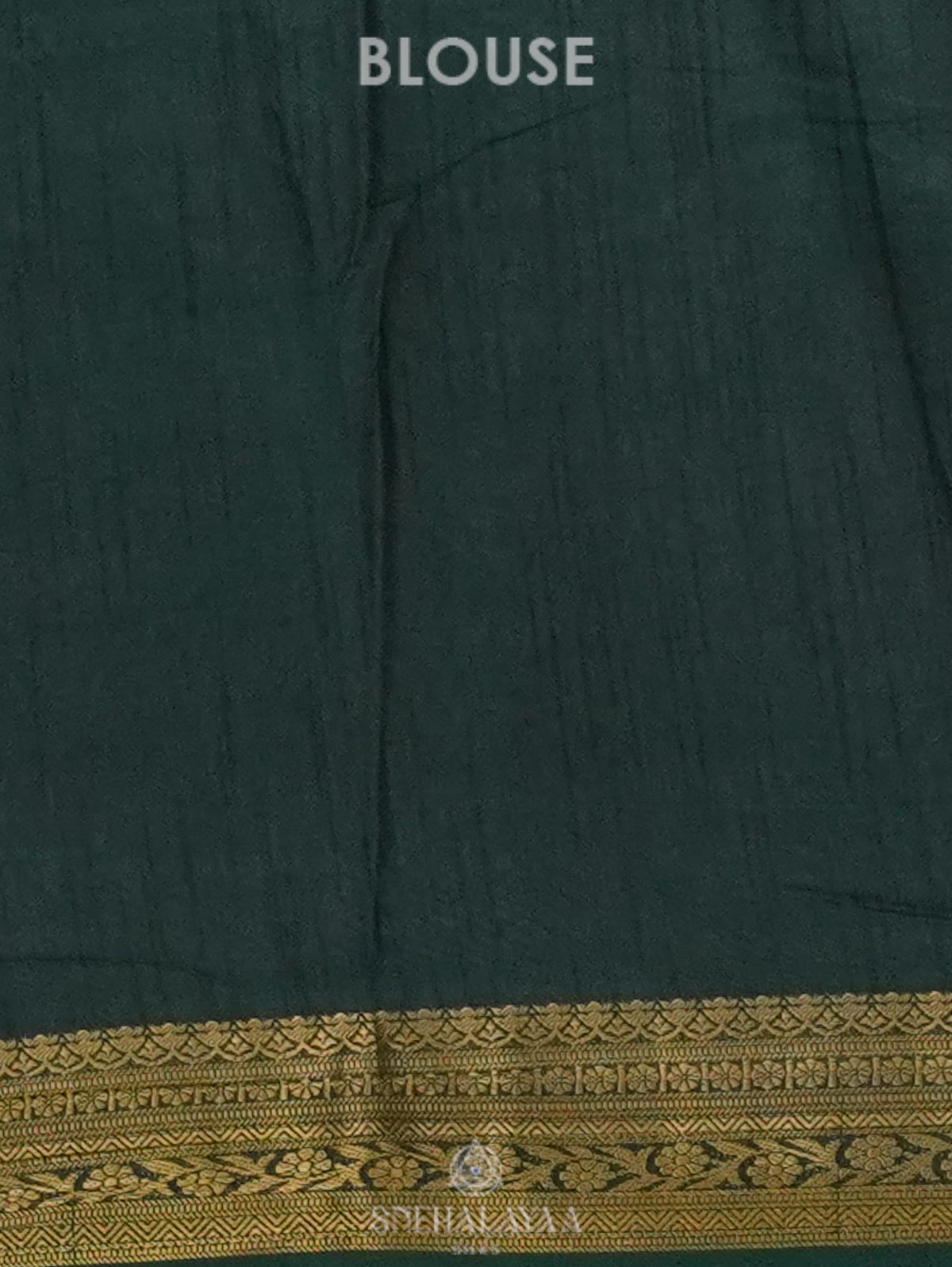 Teal Green Ikat Saree