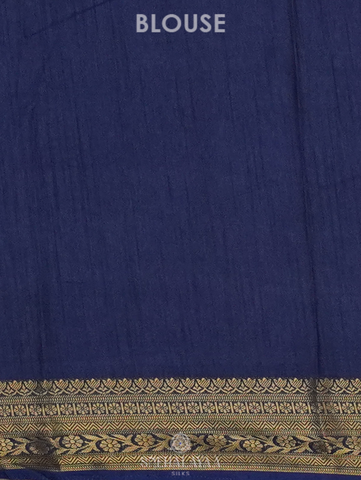 Blue Ikat Saree