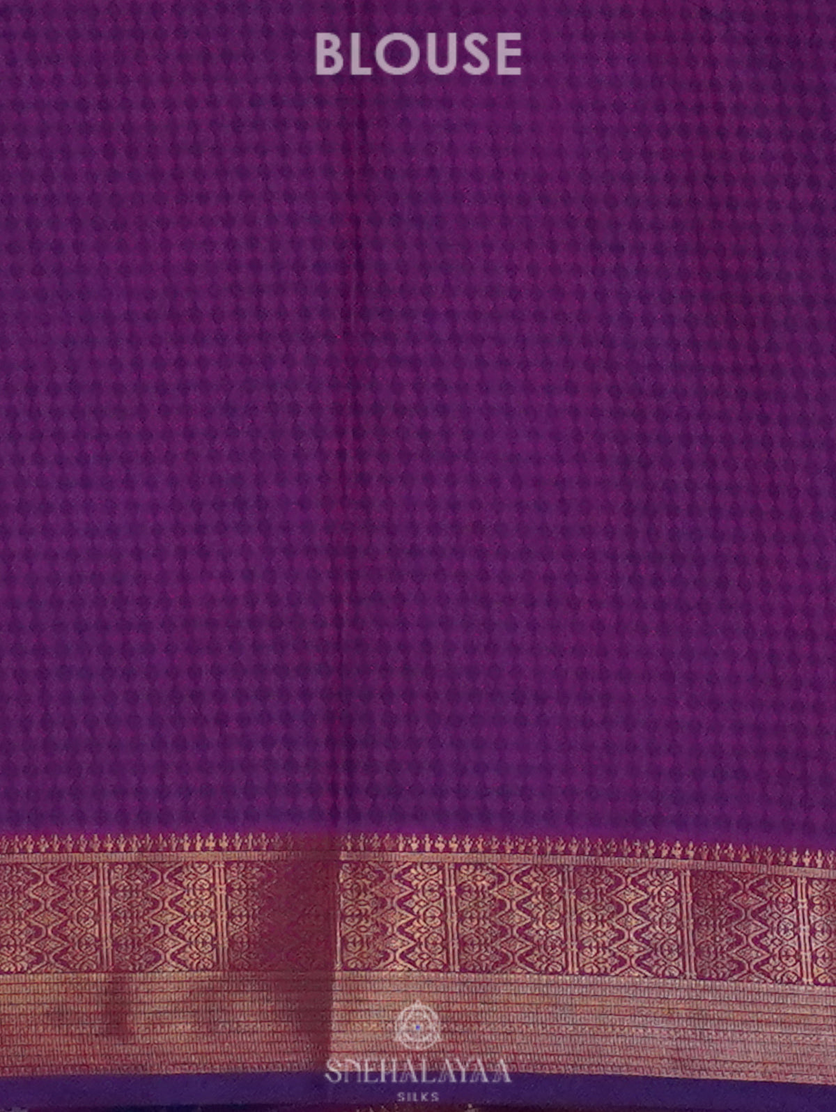 Royal Blue Ikat Saree