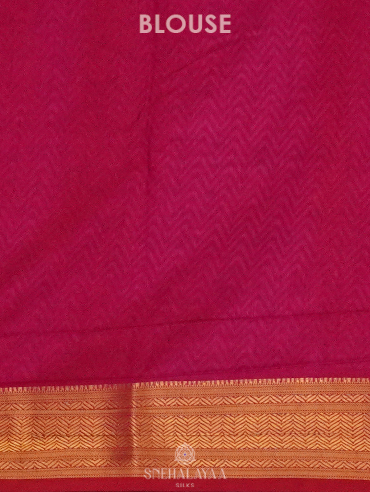Magenta Ikat Saree