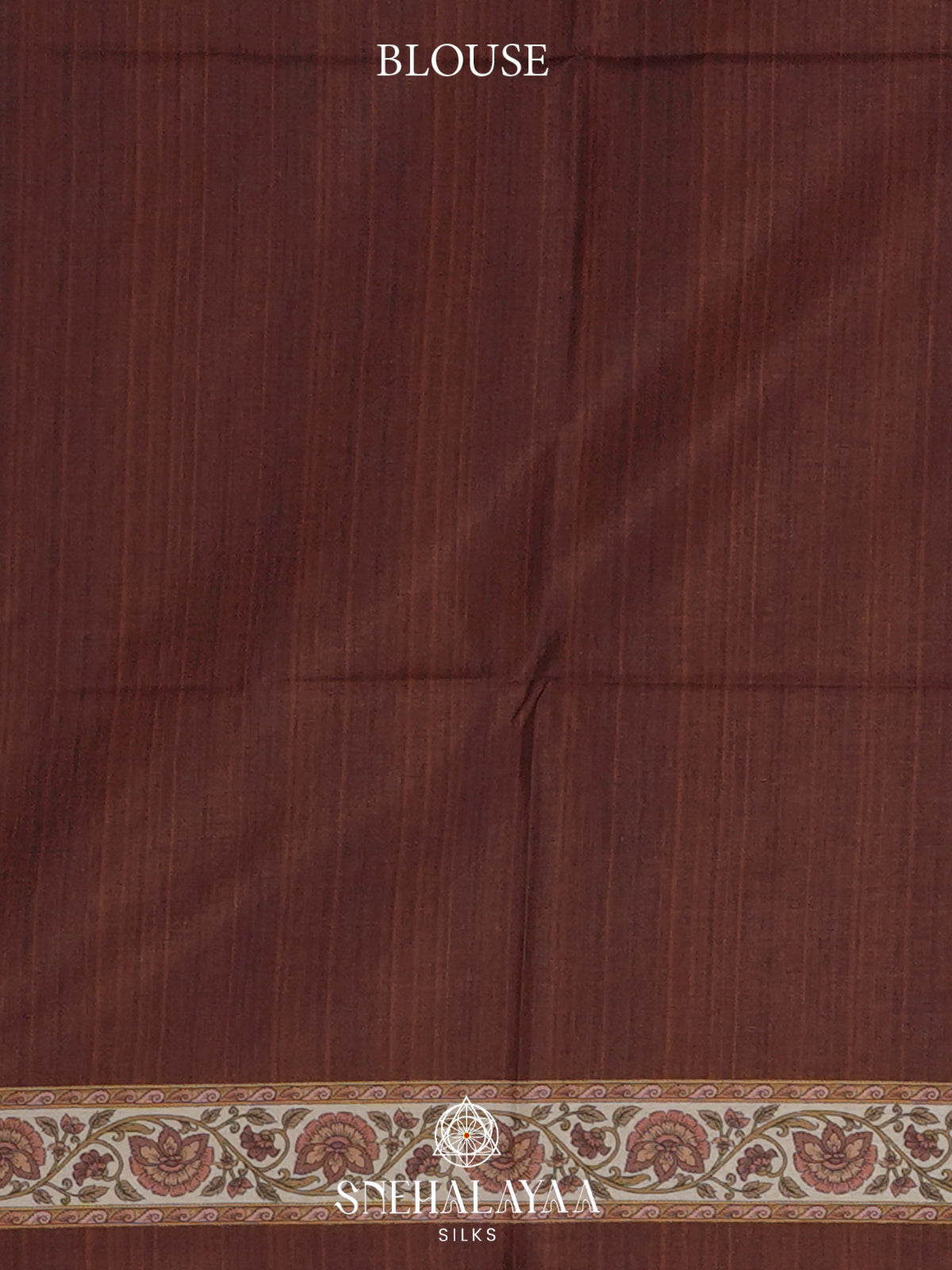 Slate Grey  Tussar Saree