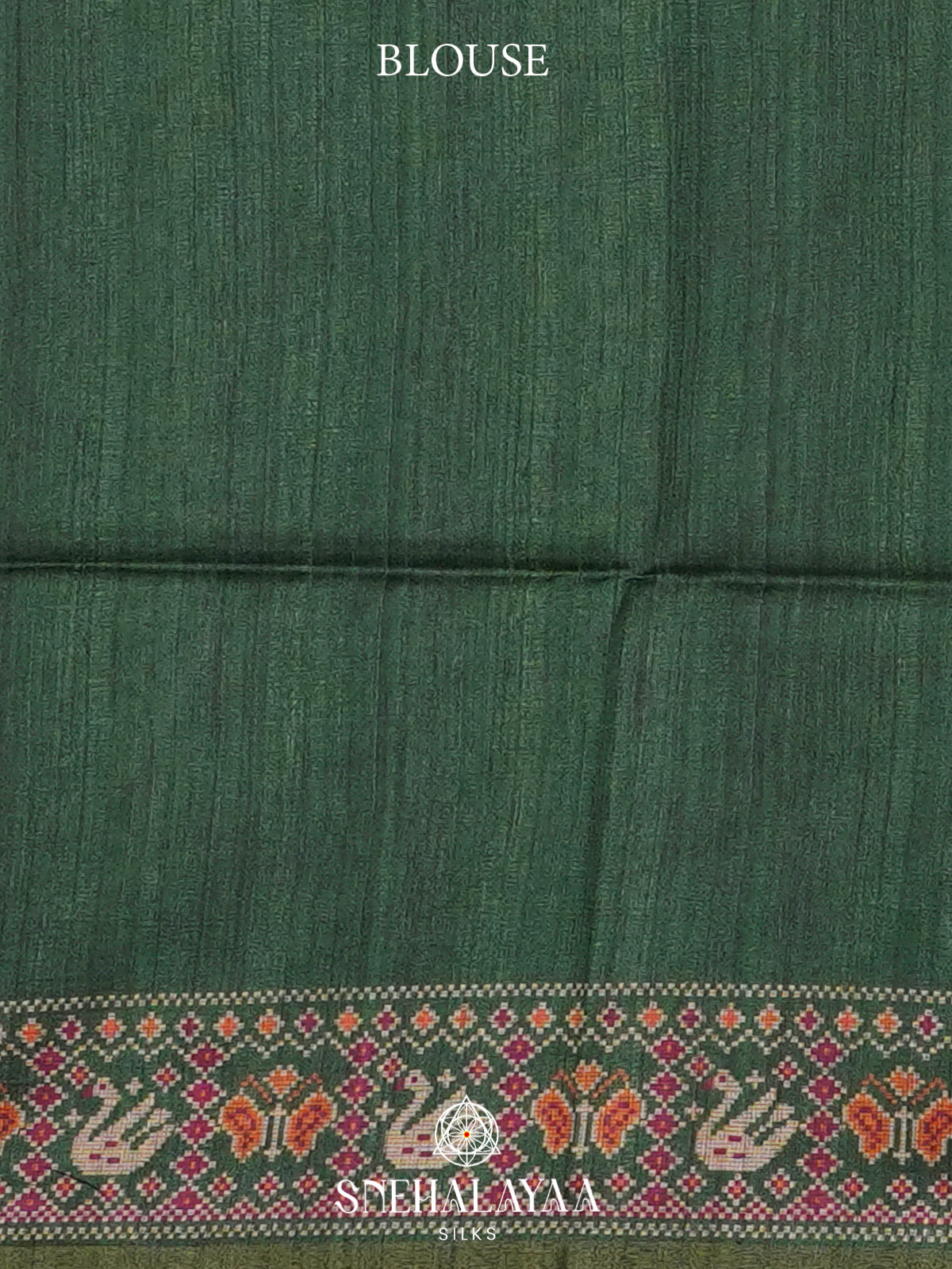 Sage Green  Tussar Saree