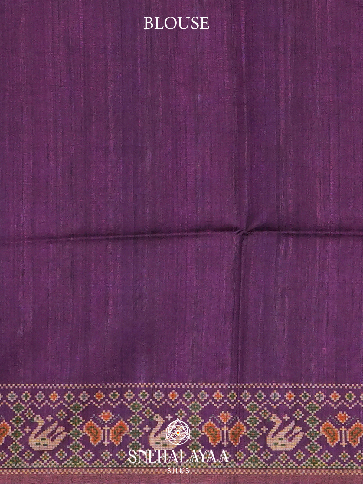 Lavender  Tussar Saree
