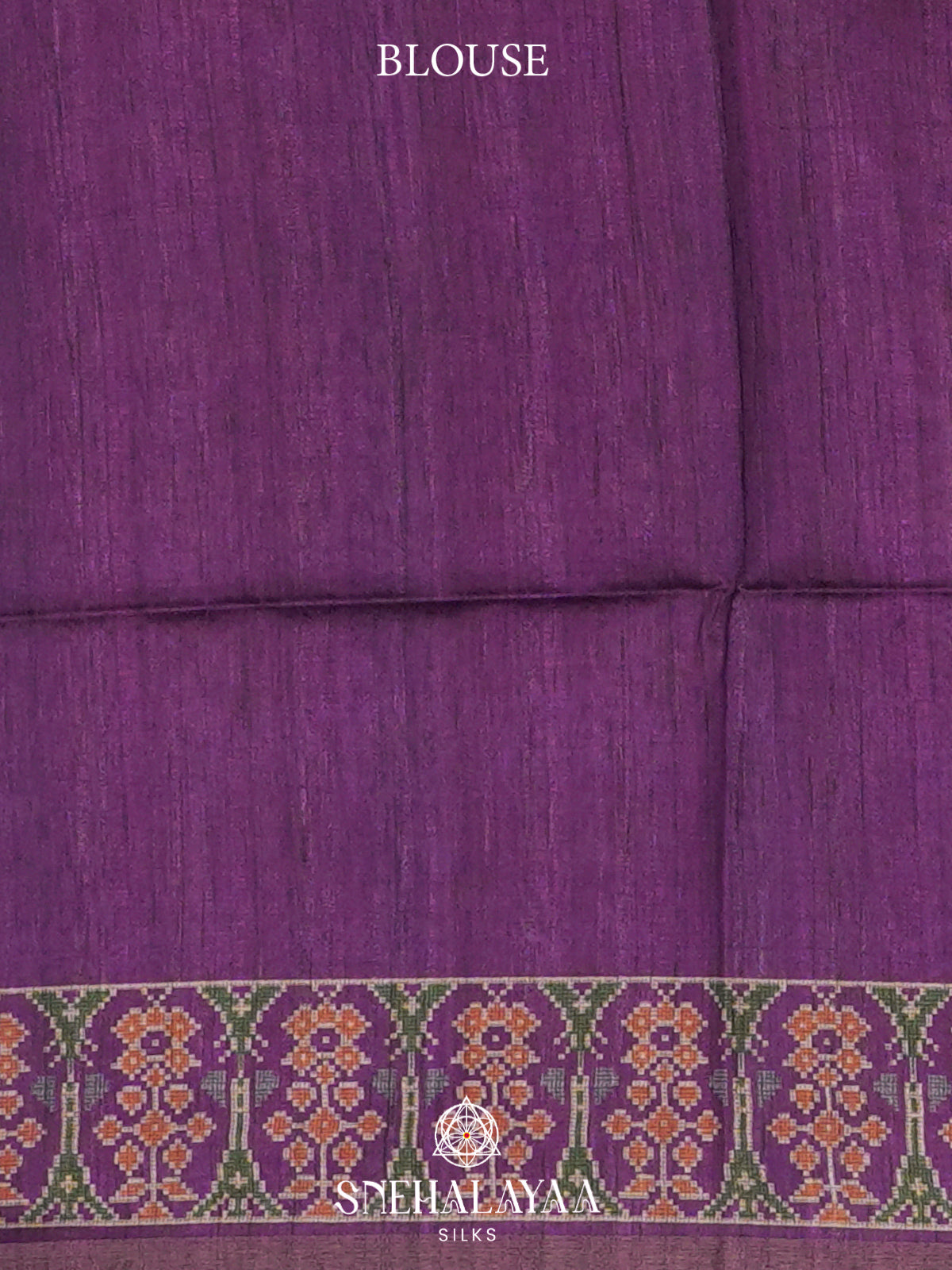 Lavender  Tussar Saree