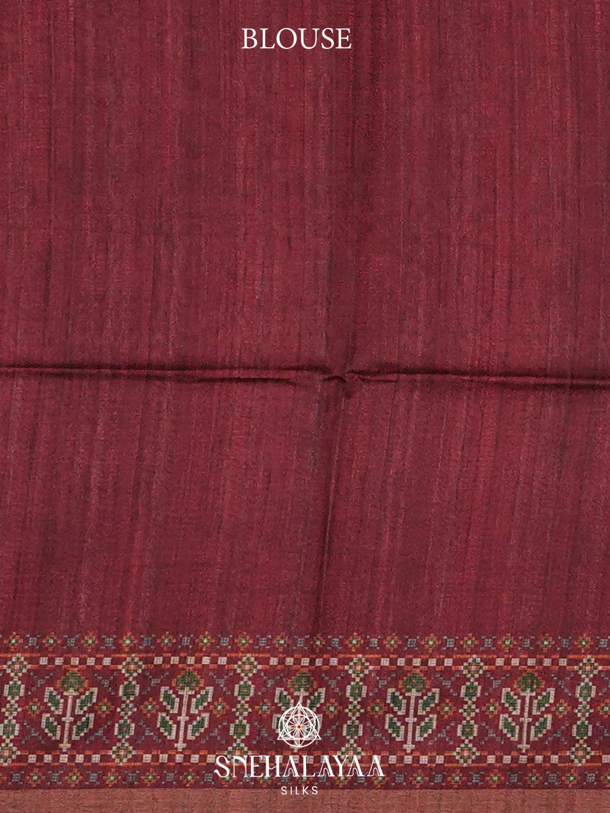Peach  Tussar Saree
