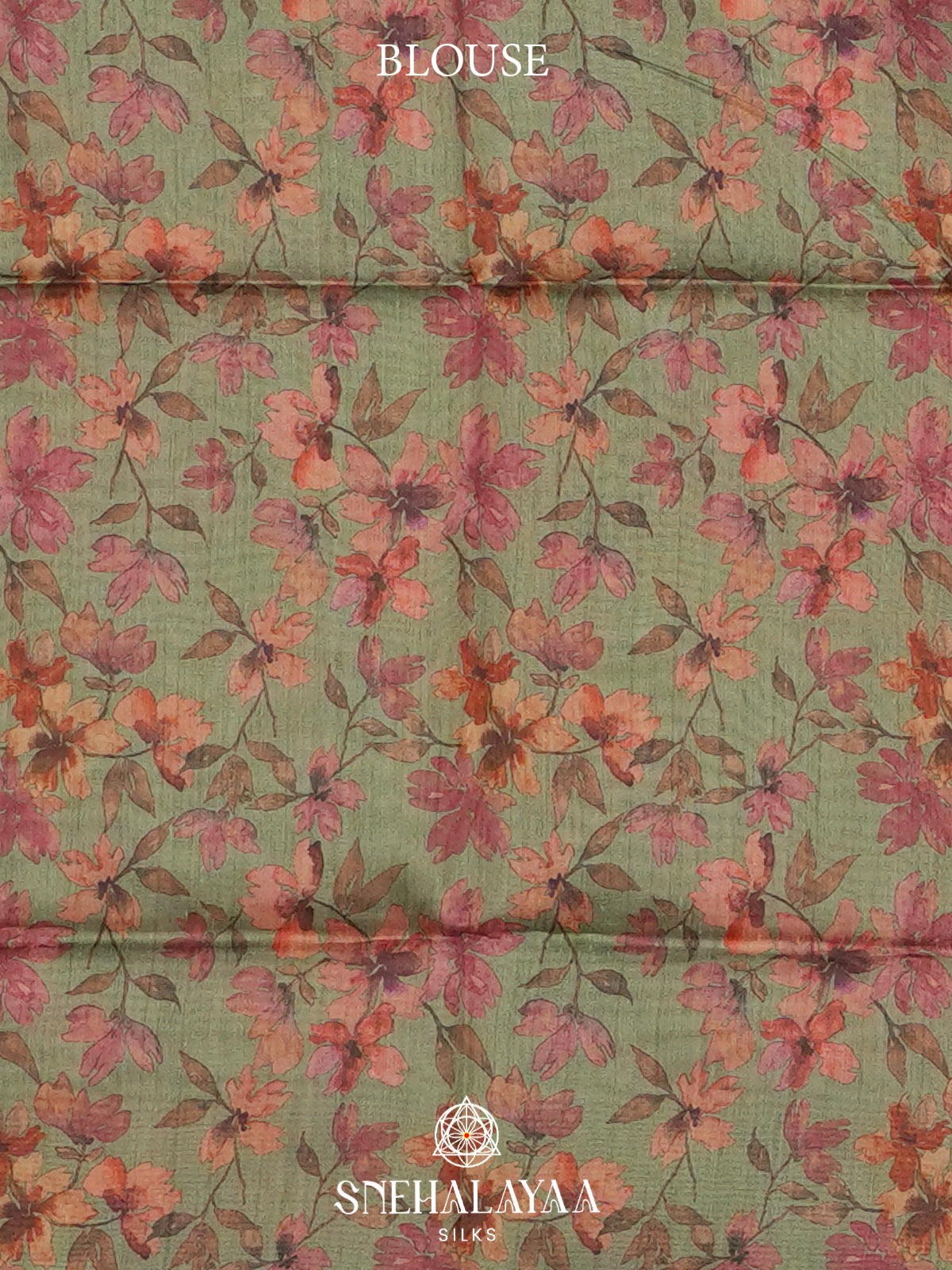 Pale Green  Tussar Saree
