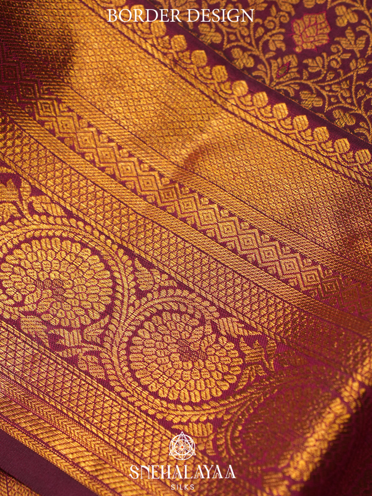 Coffee Brown Kanjivaram Silk Saree