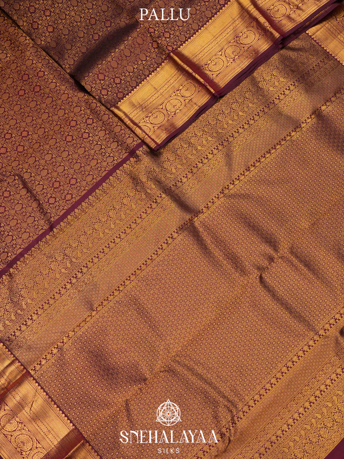 Coffee Brown Kanjivaram Silk Saree