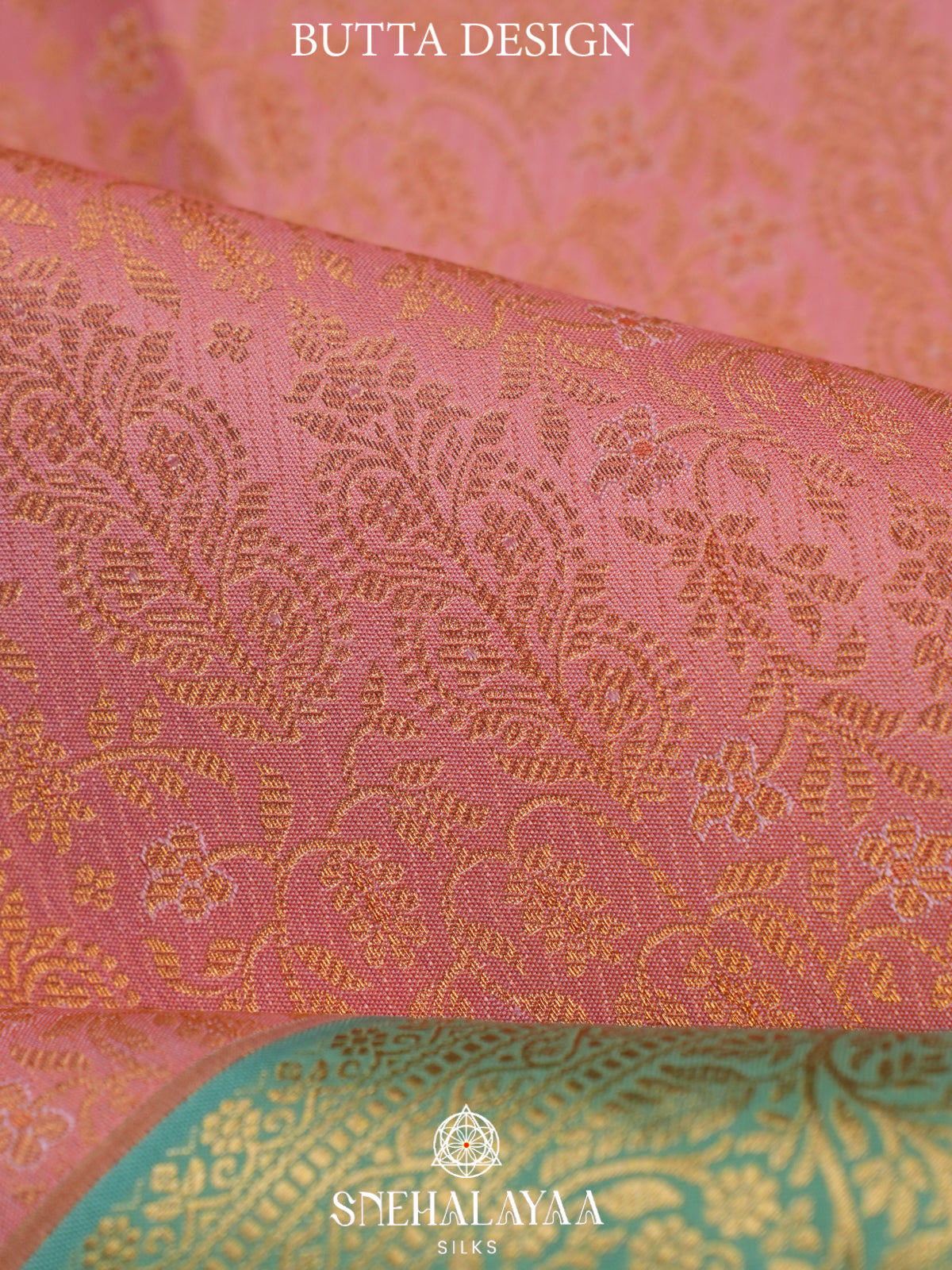 Pale Pink Kanjivaram Silk Saree