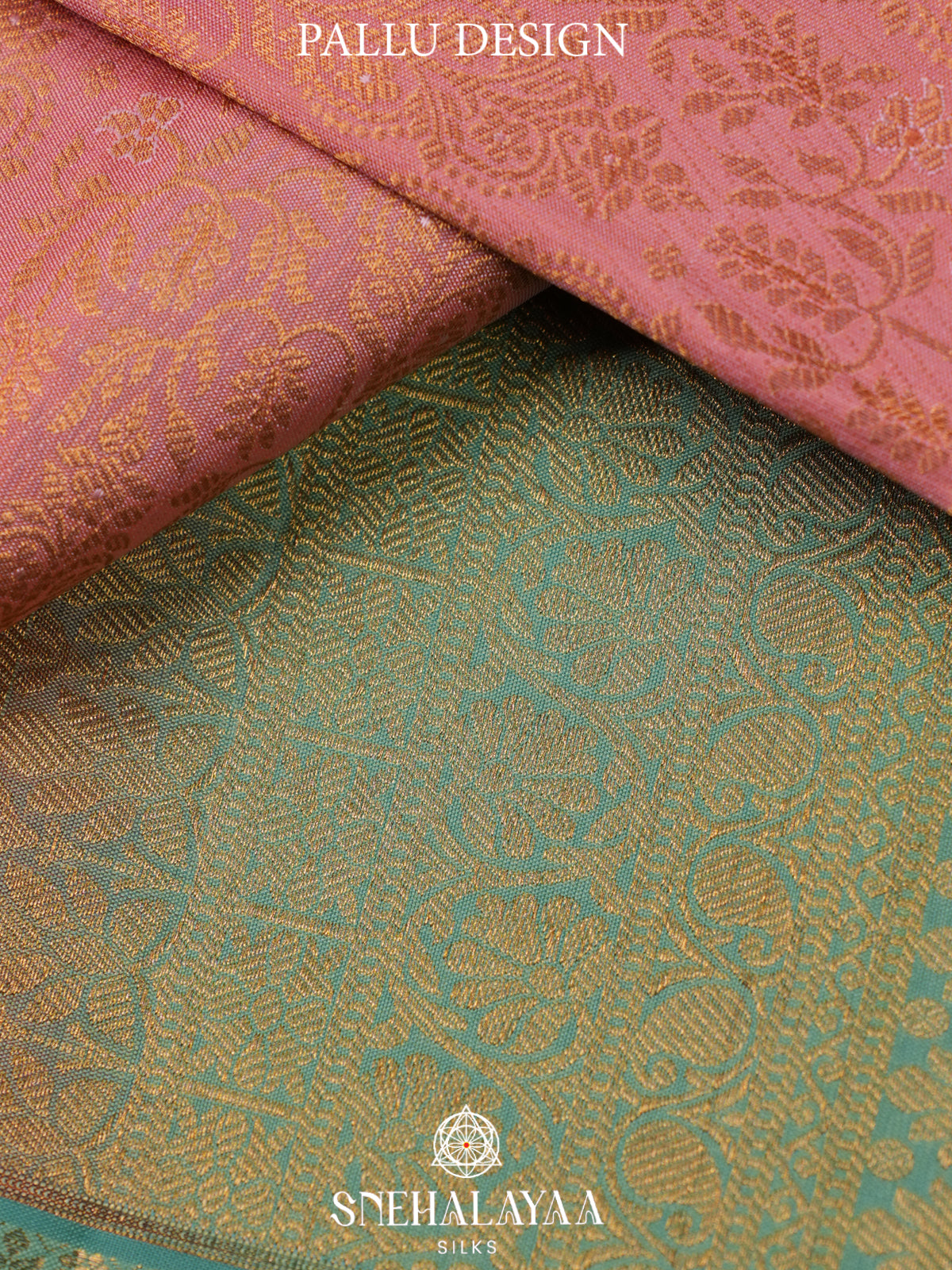 Pale Pink Kanjivaram Silk Saree