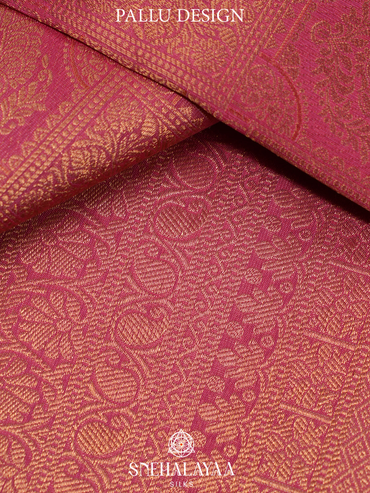 Pink Kanjivaram Silk Saree
