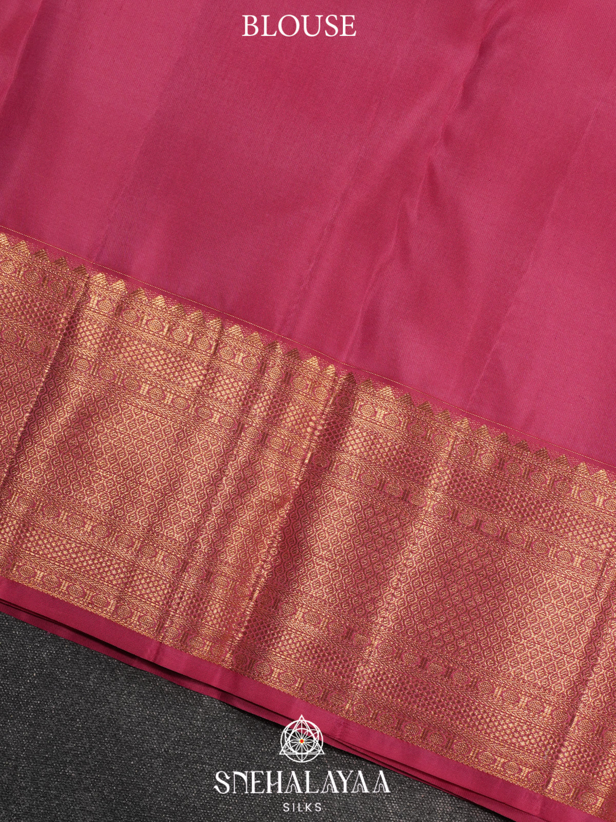 Pink Kanjivaram Silk Saree