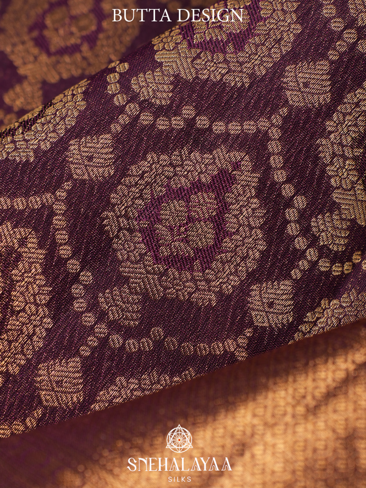 Wine Kanjivaram Silk Saree