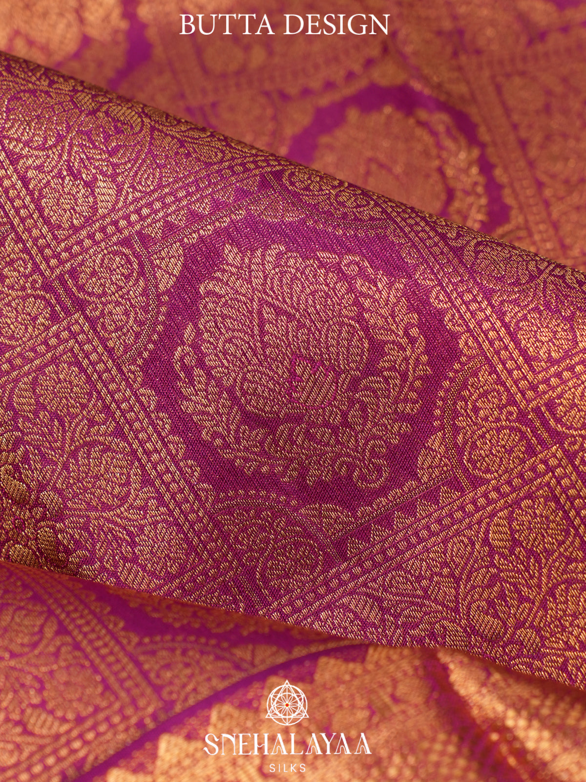 Magenta Kanjivaram Silk Saree