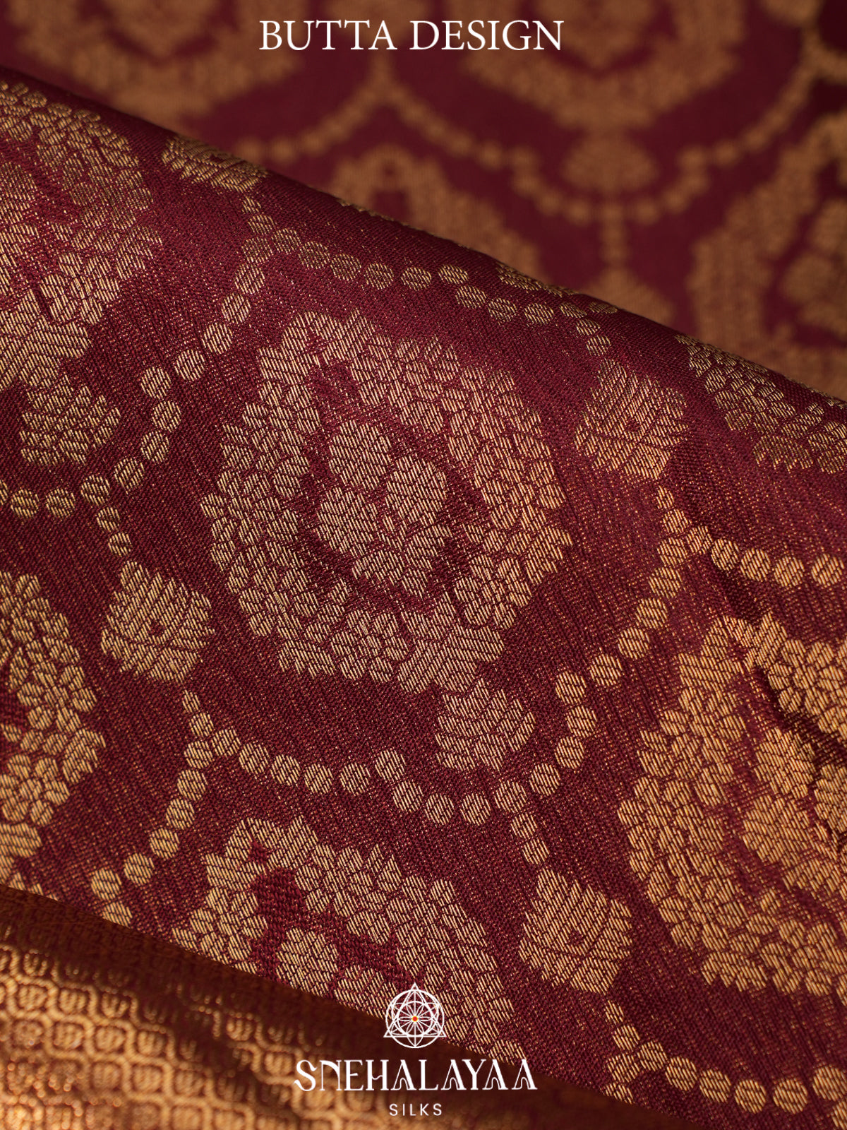 Maroon Kanjivaram Silk Saree