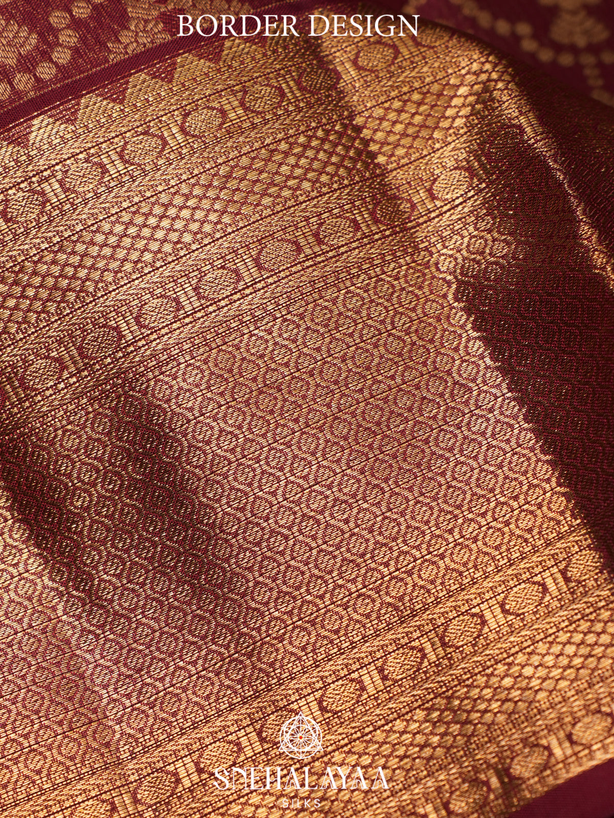 Maroon Kanjivaram Silk Saree