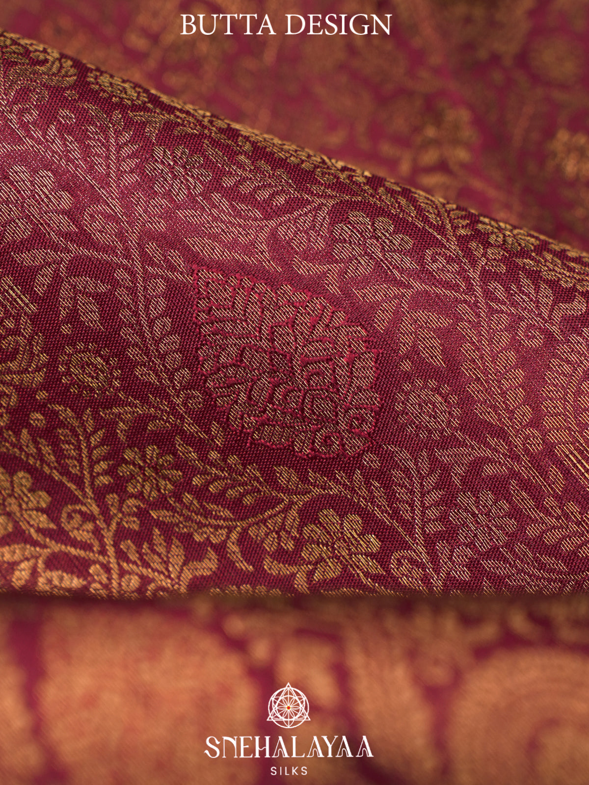 Maroon Kanjivaram Silk Saree