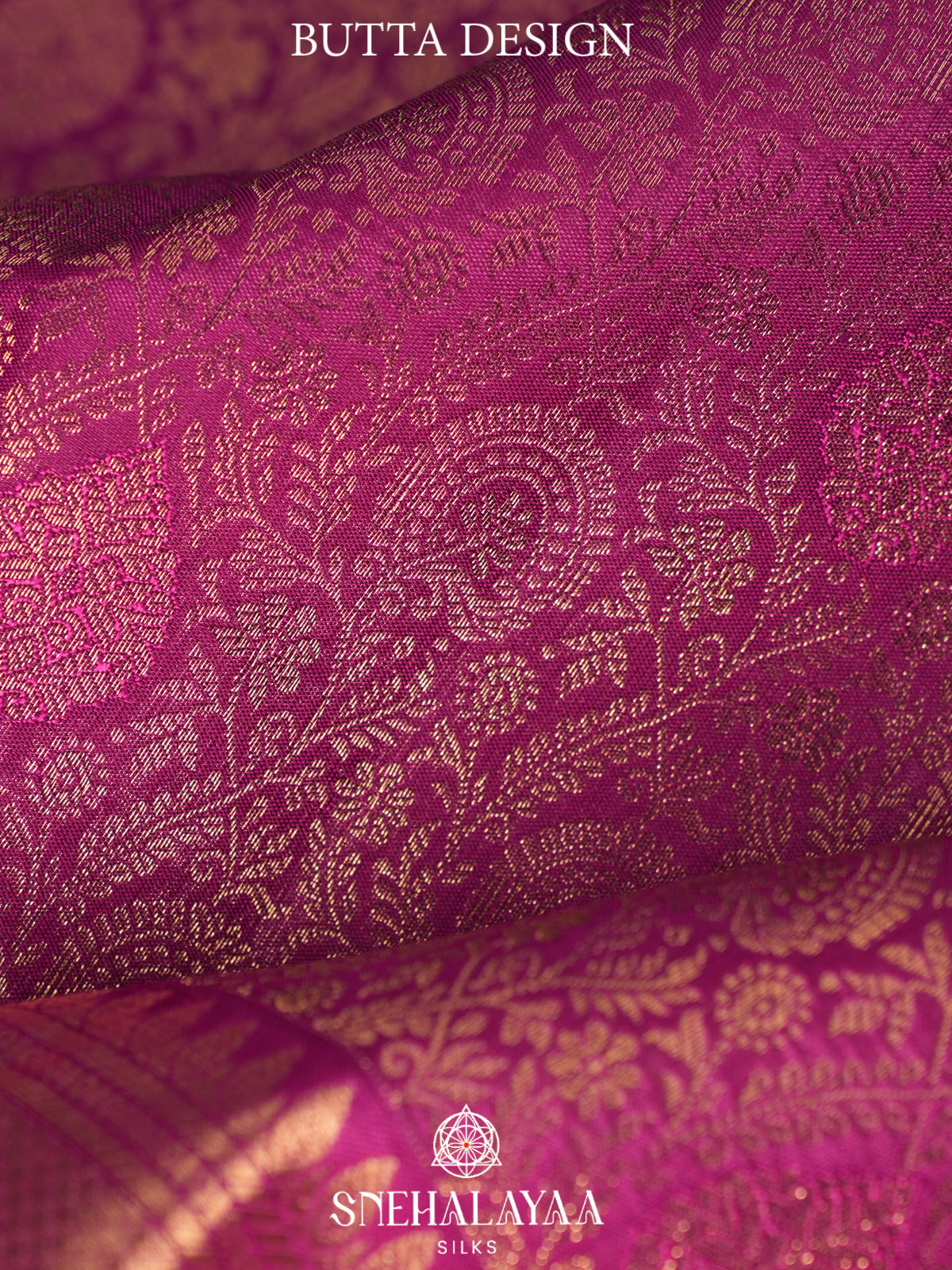 Magenta Pink Kanjivaram Silk Saree