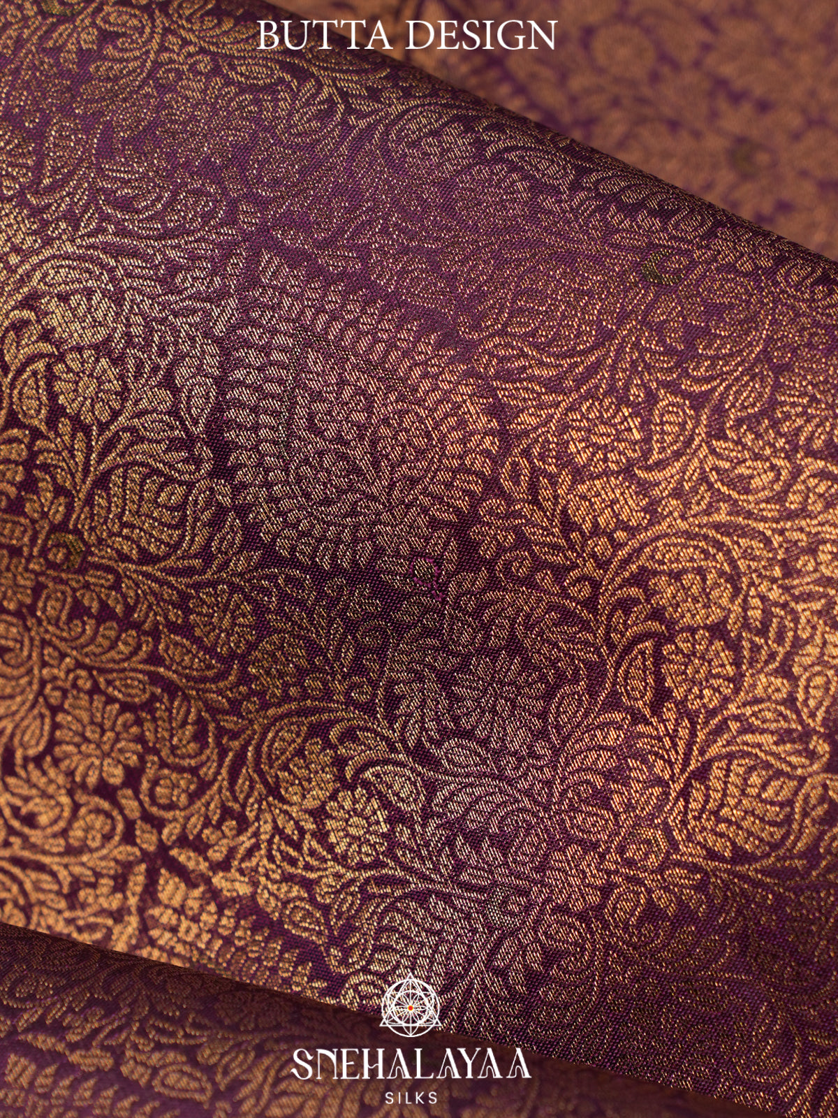 Purple Kanjivaram Silk Saree