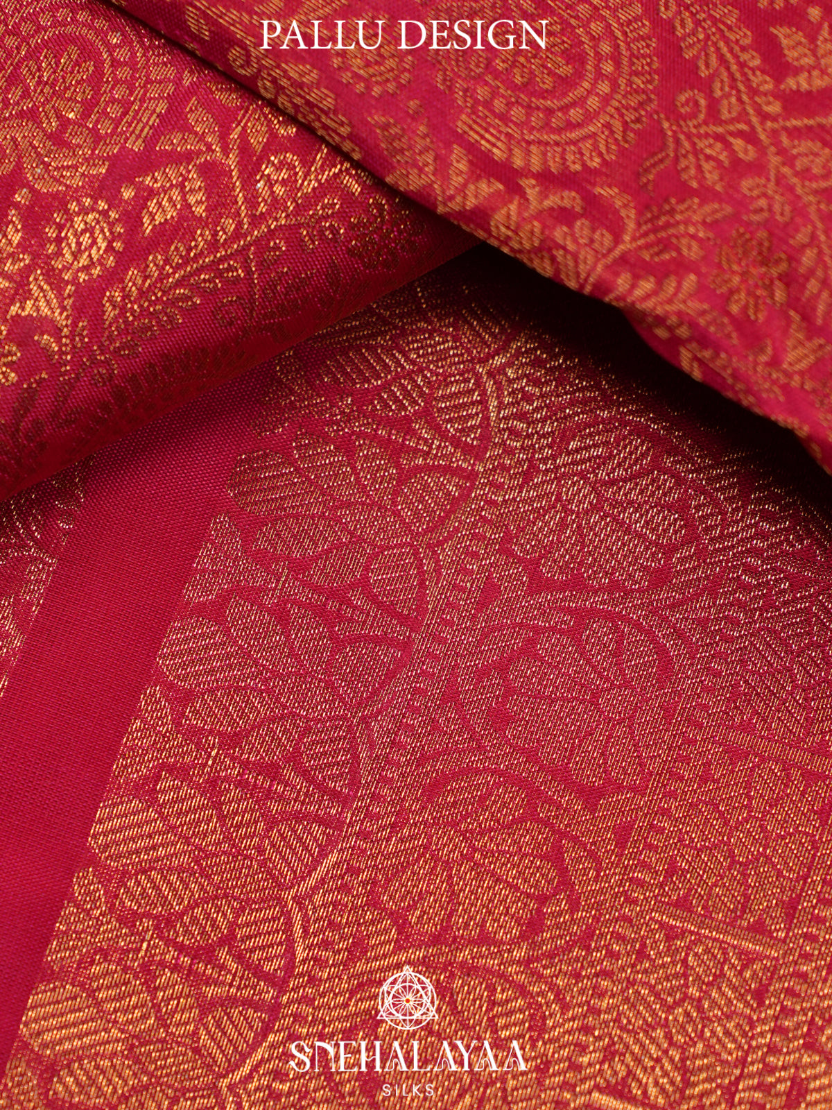 Maroon Kanjivaram Silk Saree