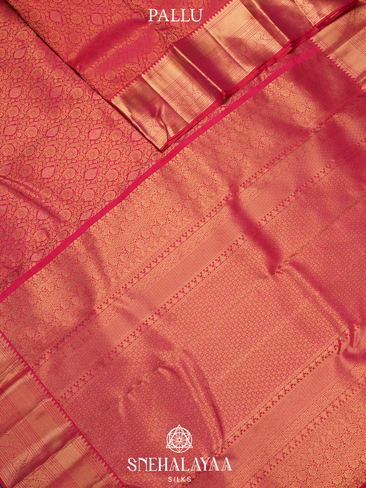 Maroon Kanjivaram Silk Saree
