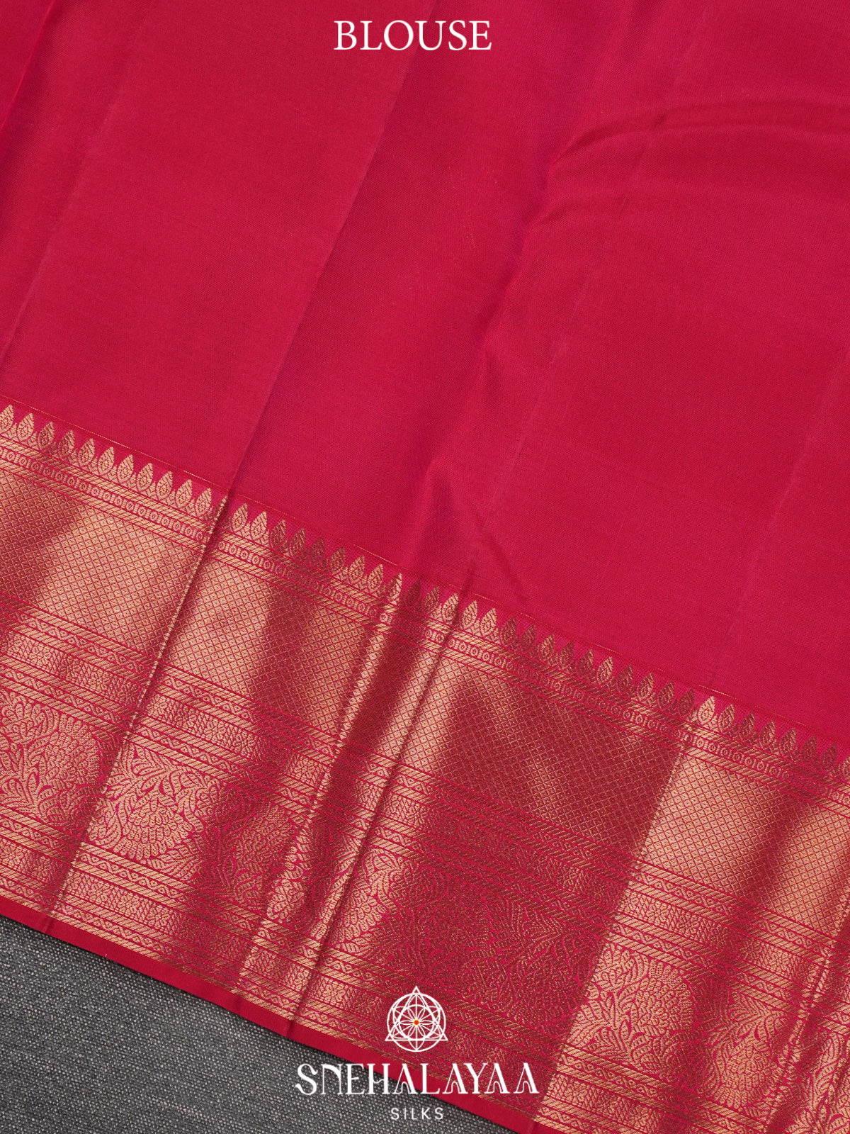 Maroon Kanjivaram Silk Saree