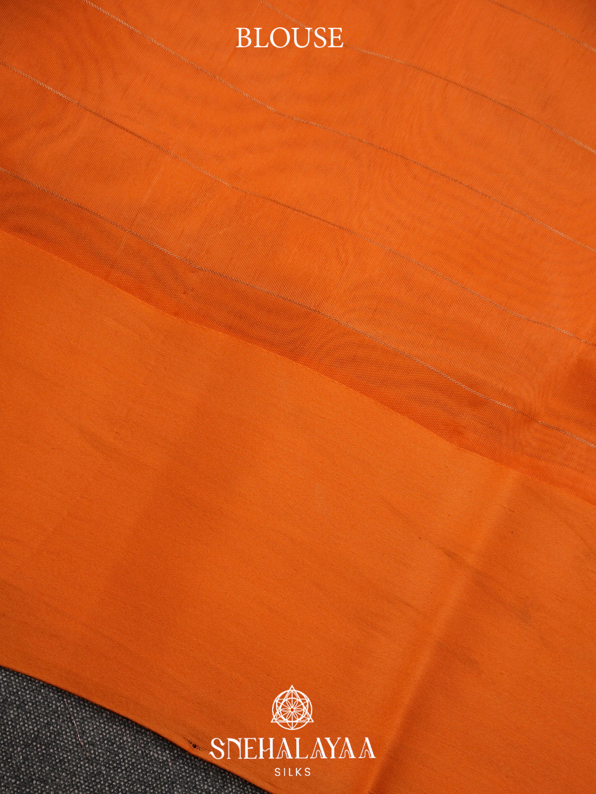 Pale Peach Banaras Raw Silk Saree