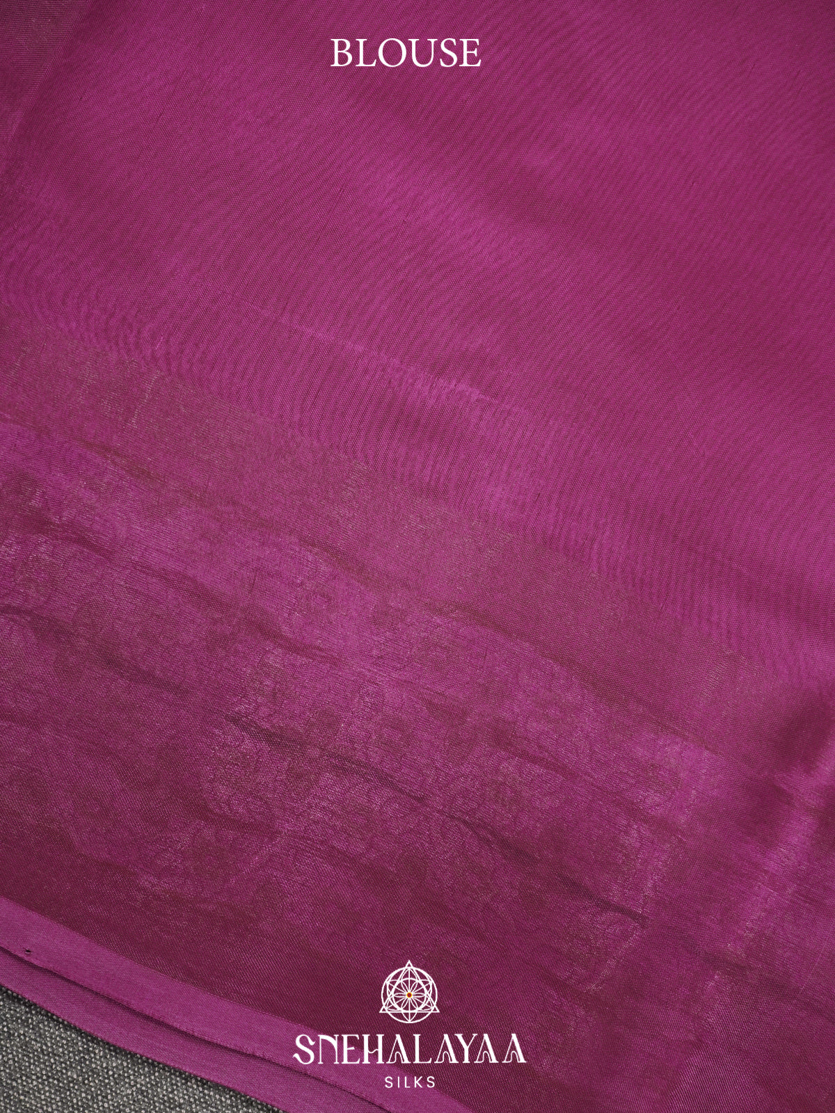 Lavender Banaras Raw Silk Saree