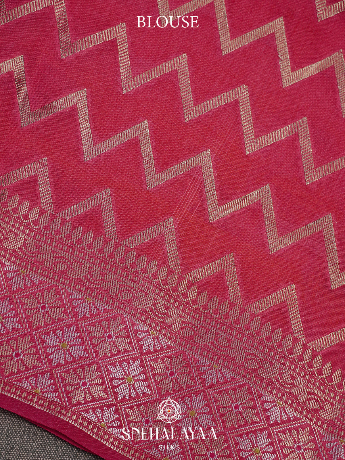 Mango Yellow Banaras Raw Silk Saree