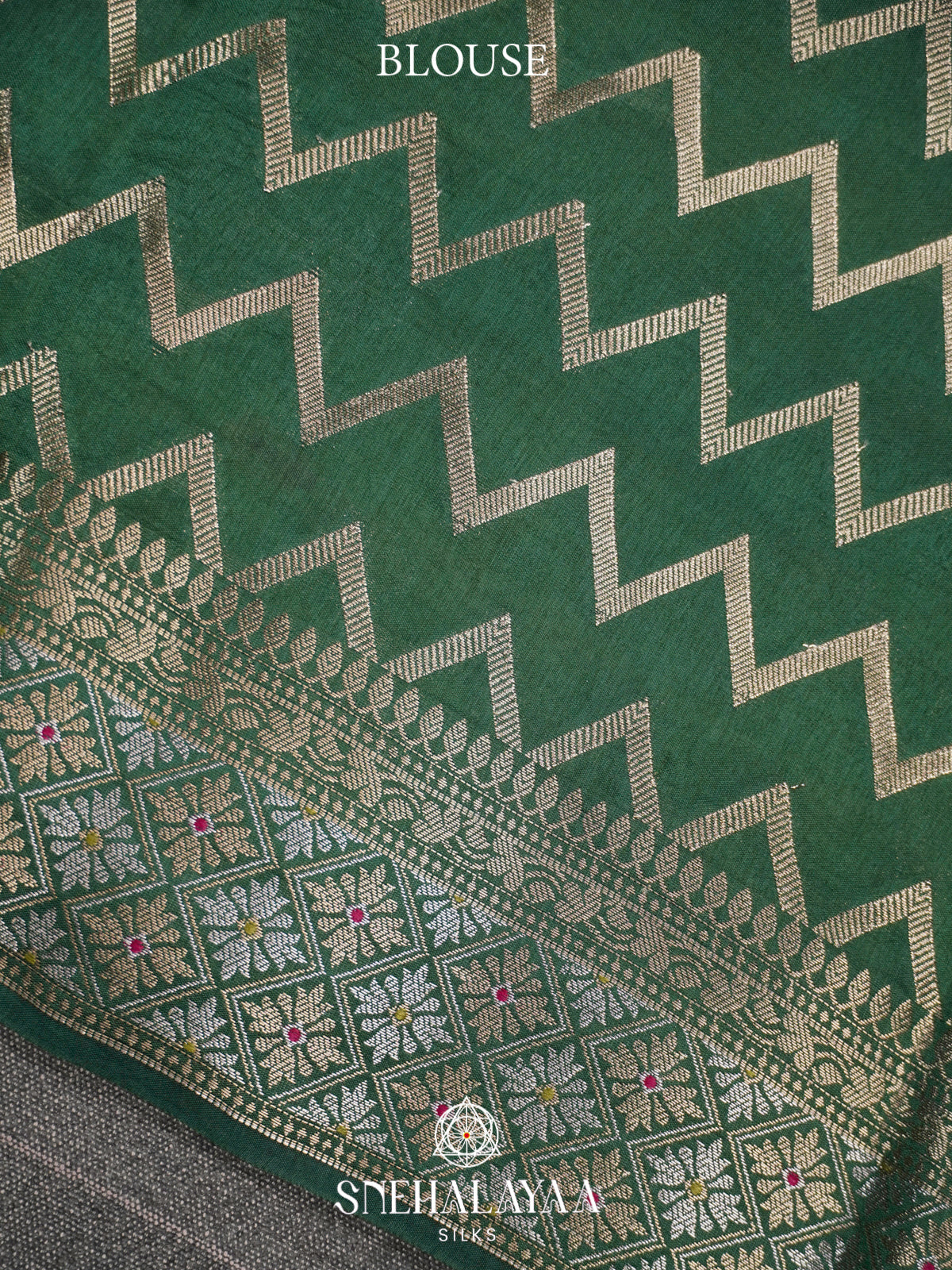 Pista Green Banaras Raw Silk Saree