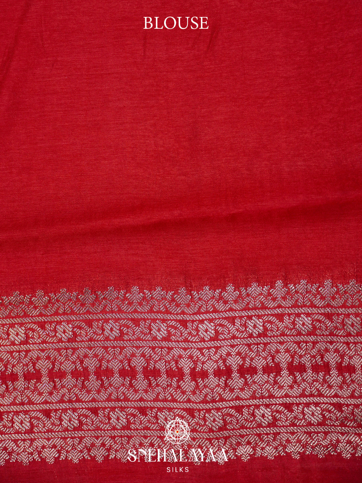Peach Banaras Raw Silk Saree