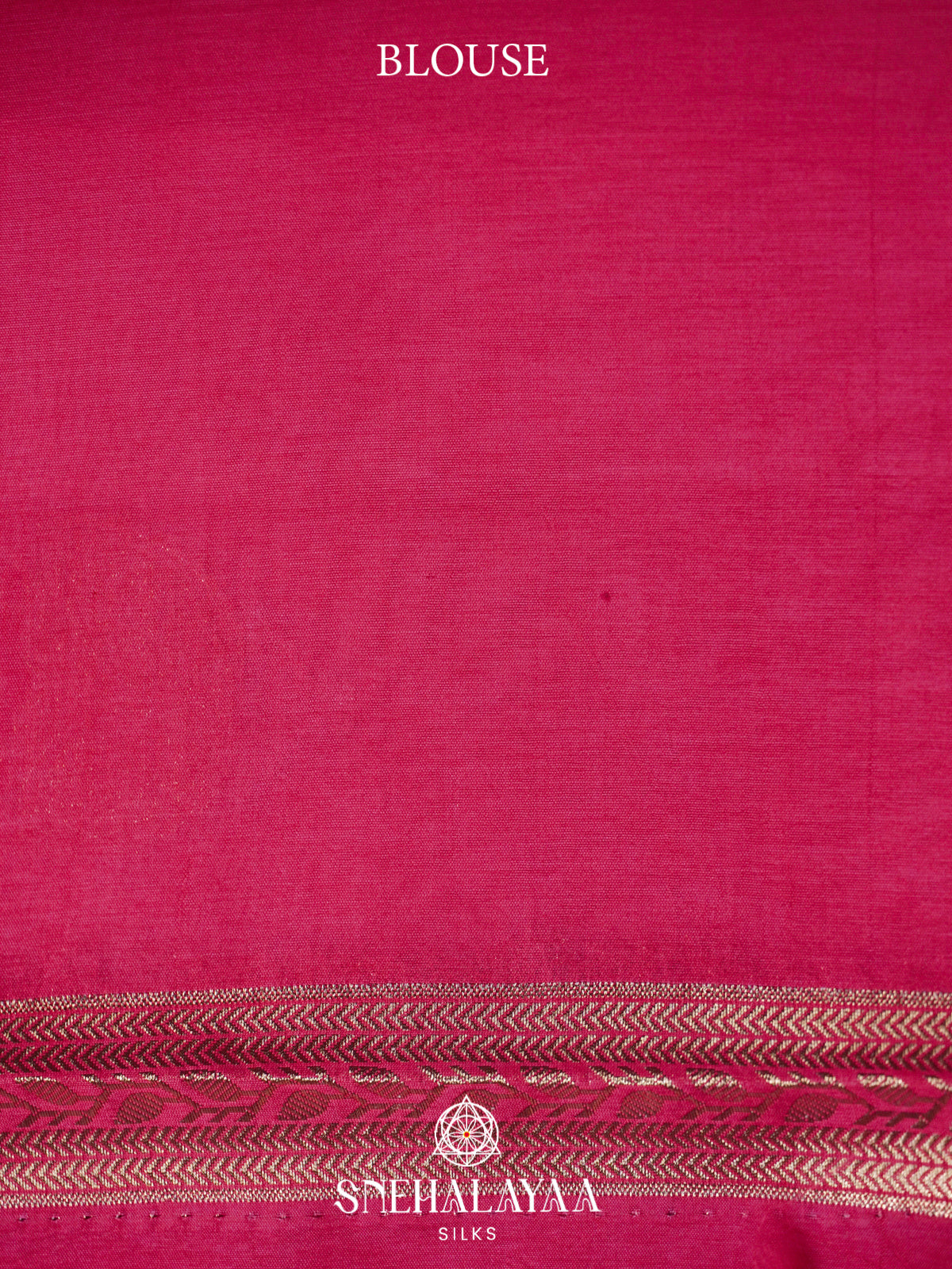 Pink Banaras Raw Silk Saree