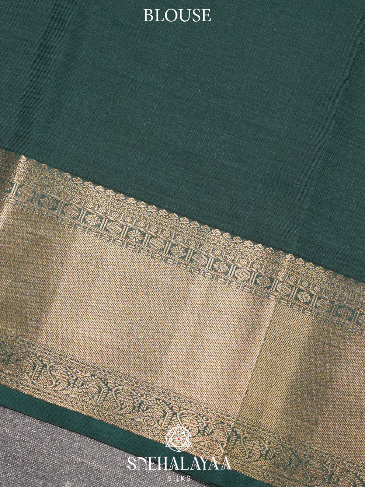 Orange Kanjivaram Silk Saree