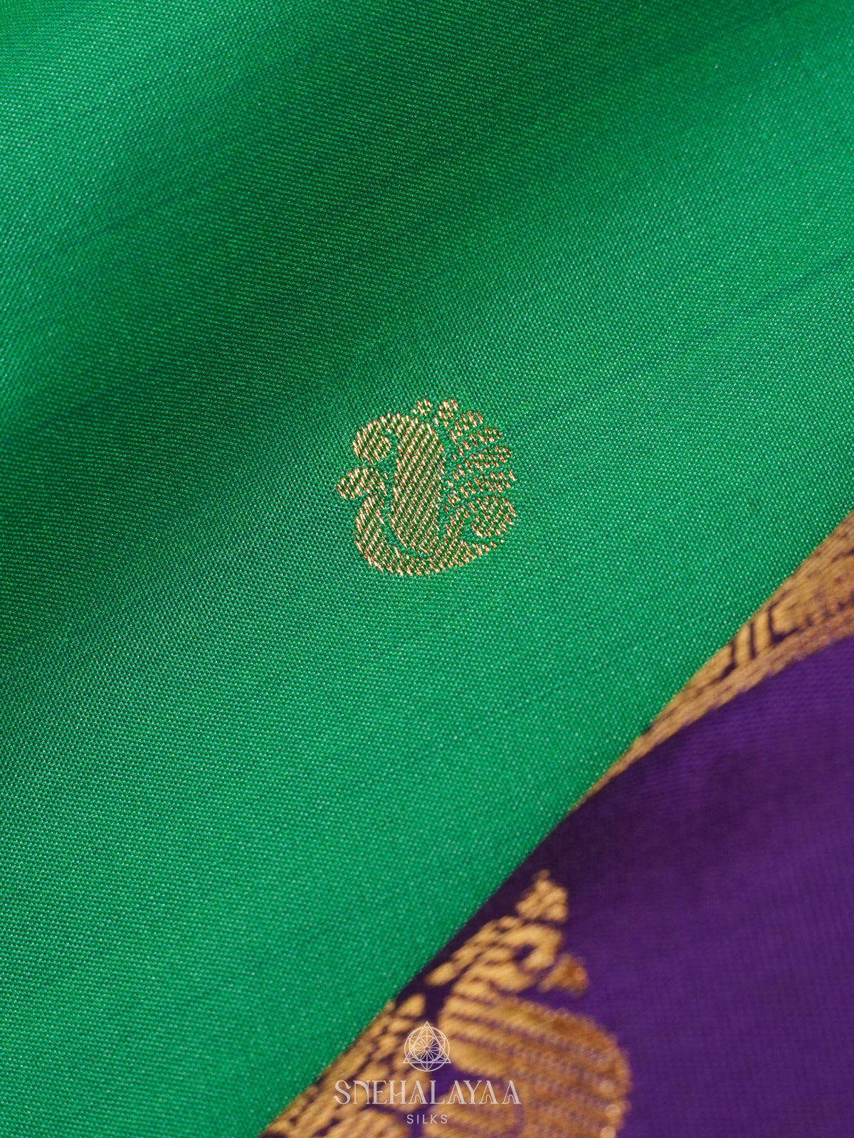 Green Art Silk Saree