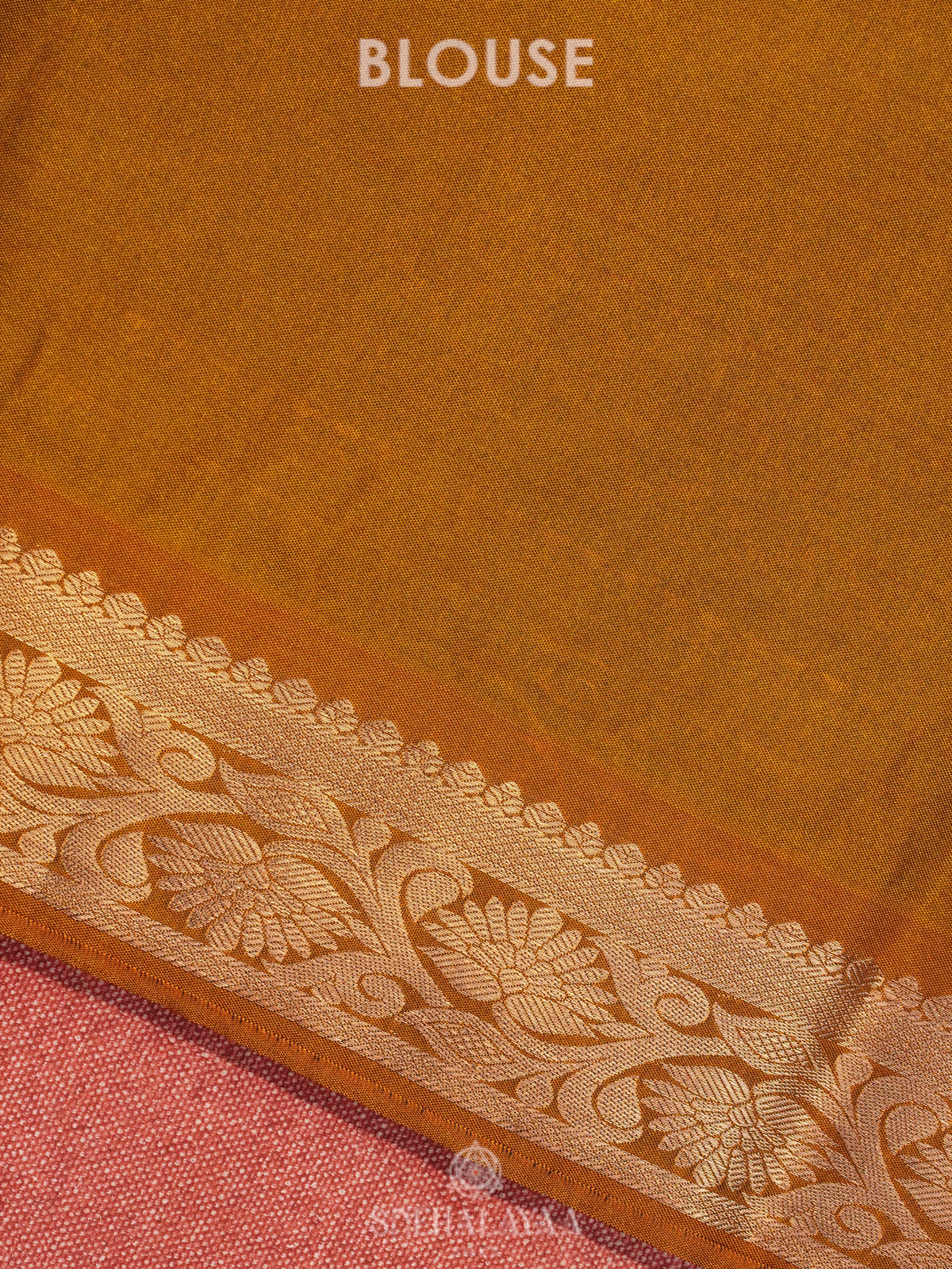 Teal Blue Art Silk Saree