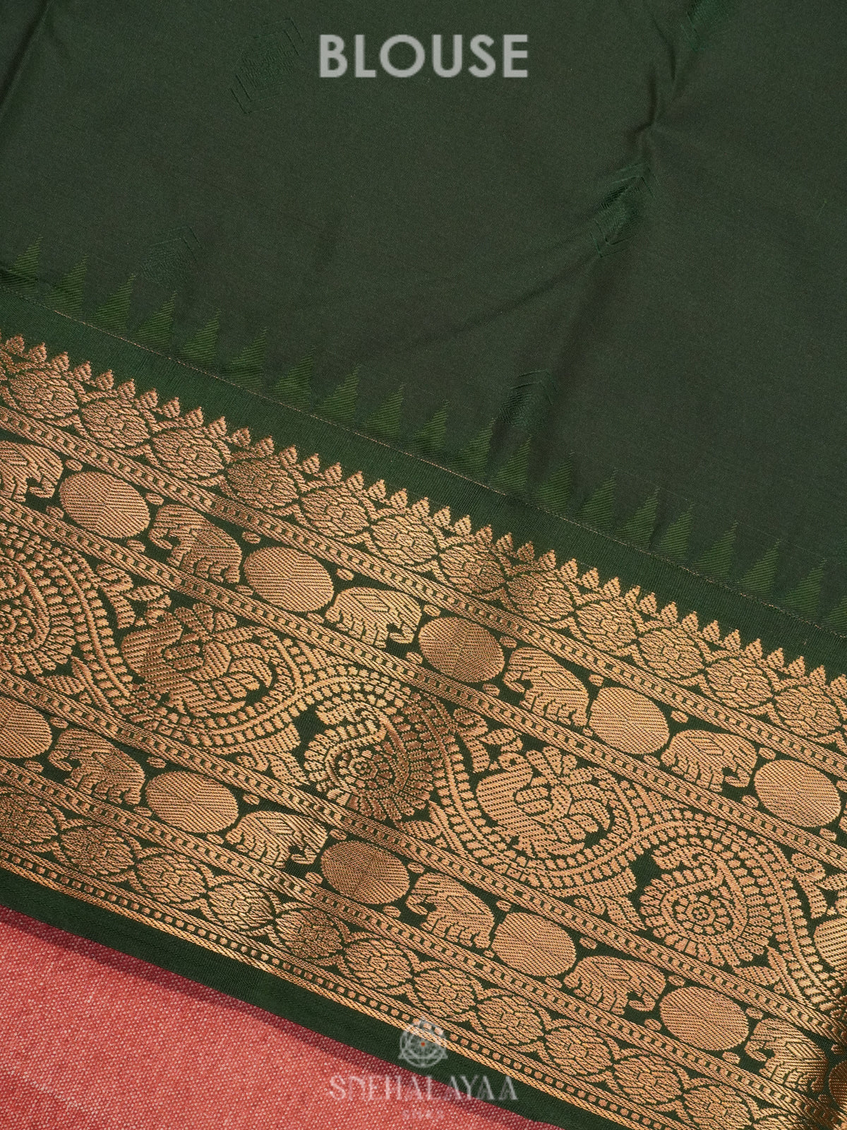 Red Art Silk Saree