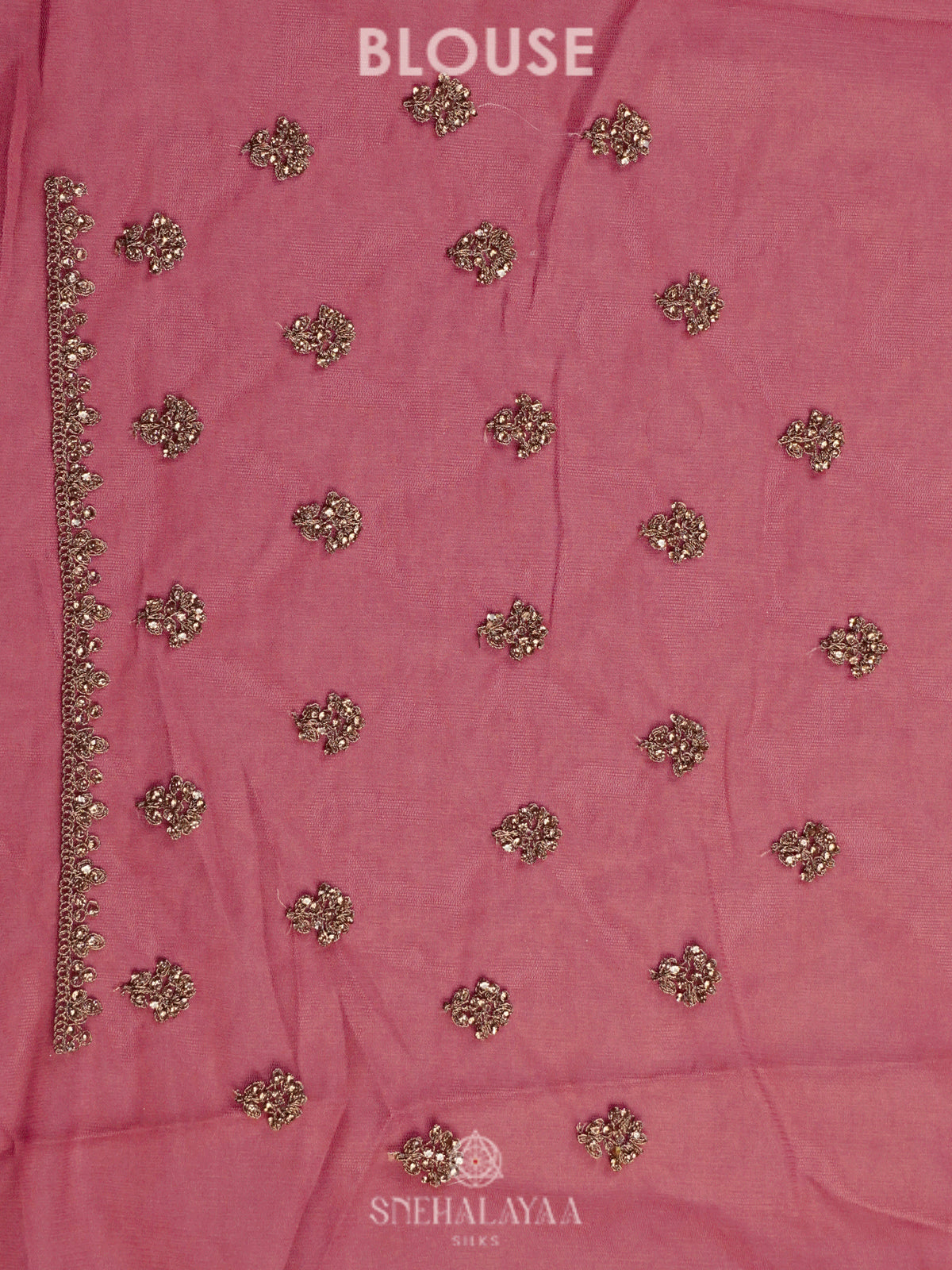 Pink Designer Saree