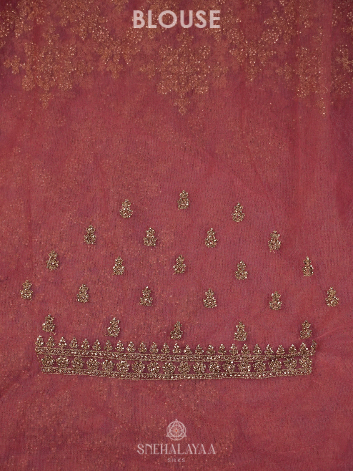 Pink Designer Saree