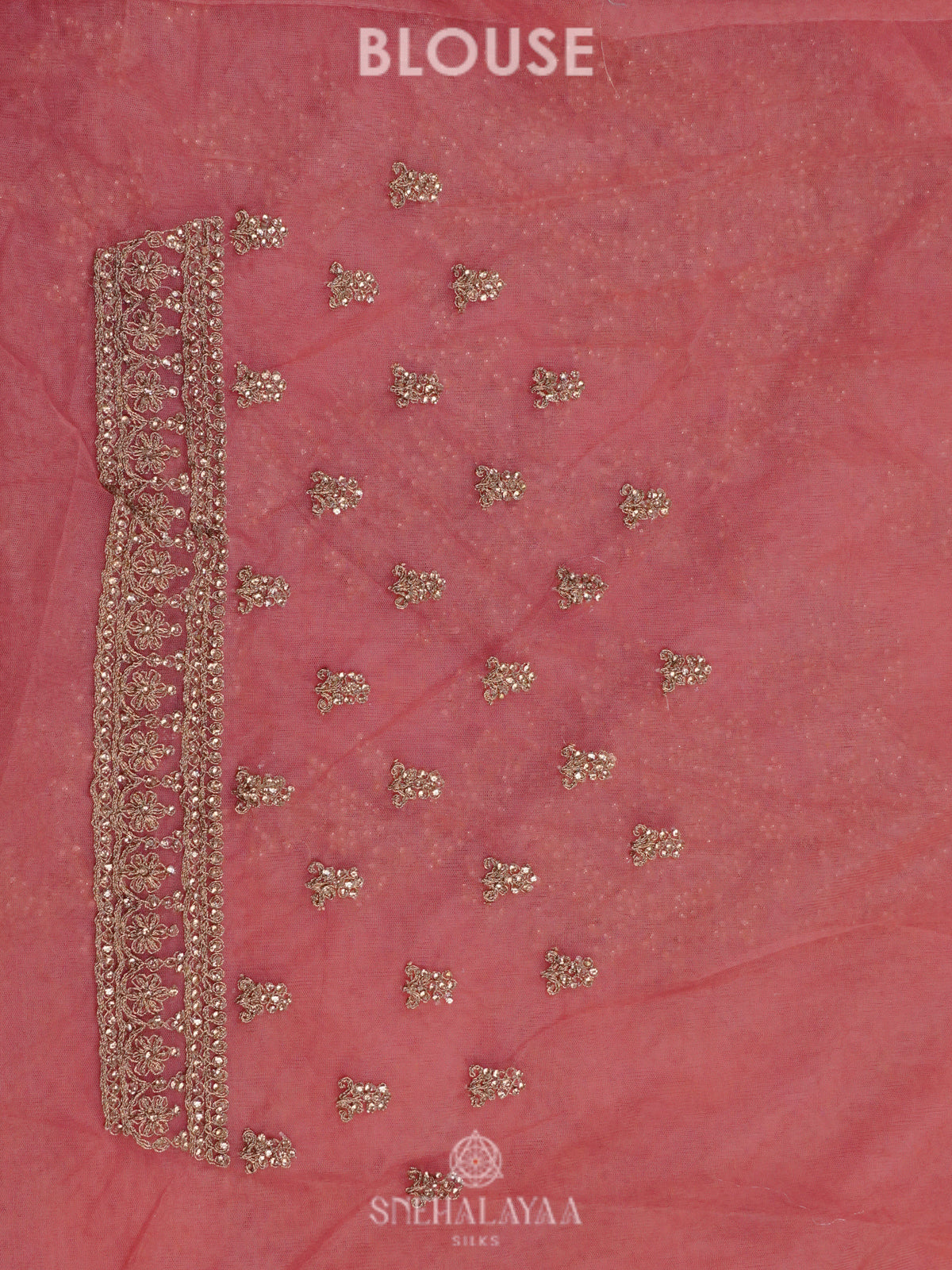 Pink Designer Saree