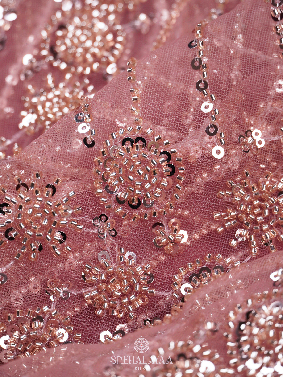 Pink Designer Saree
