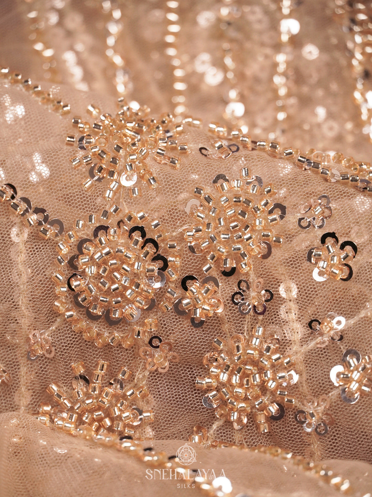 Gold Designer Saree
