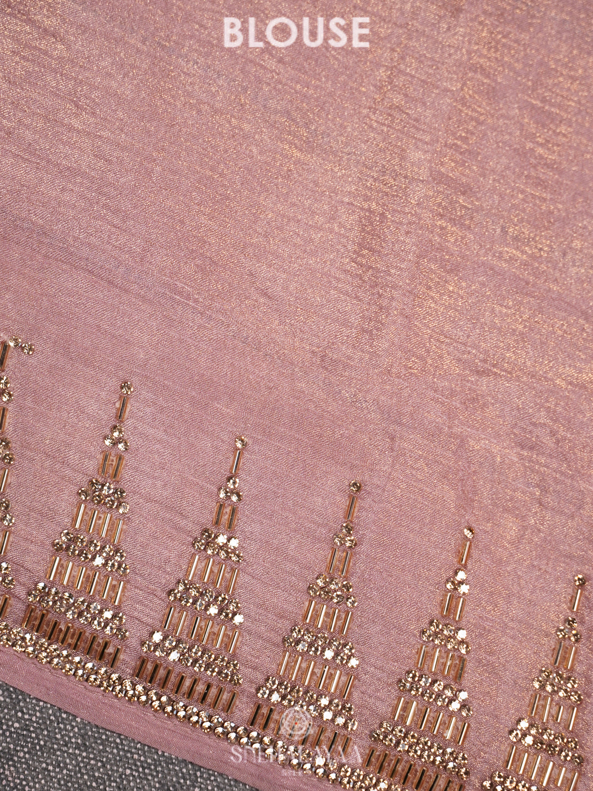 Pink Designer Saree