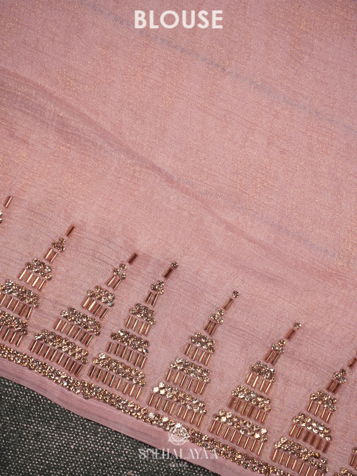 Pink Designer Saree