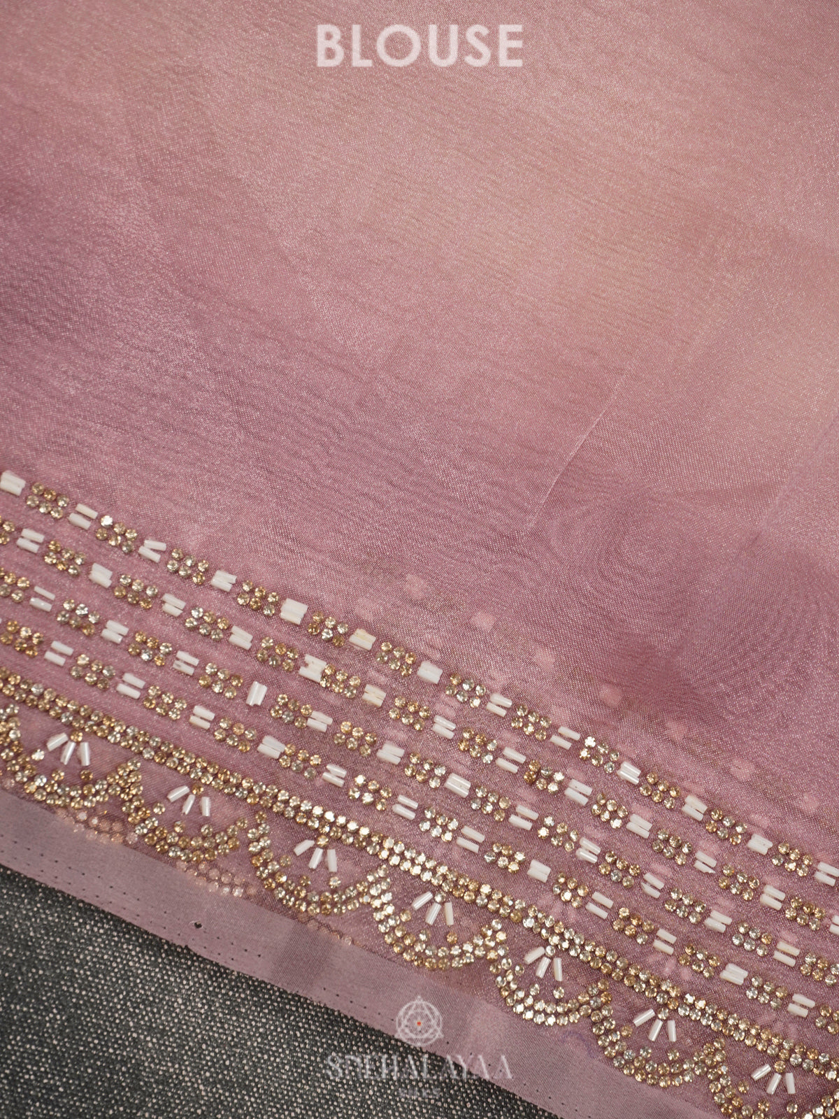 Off White Designer Saree