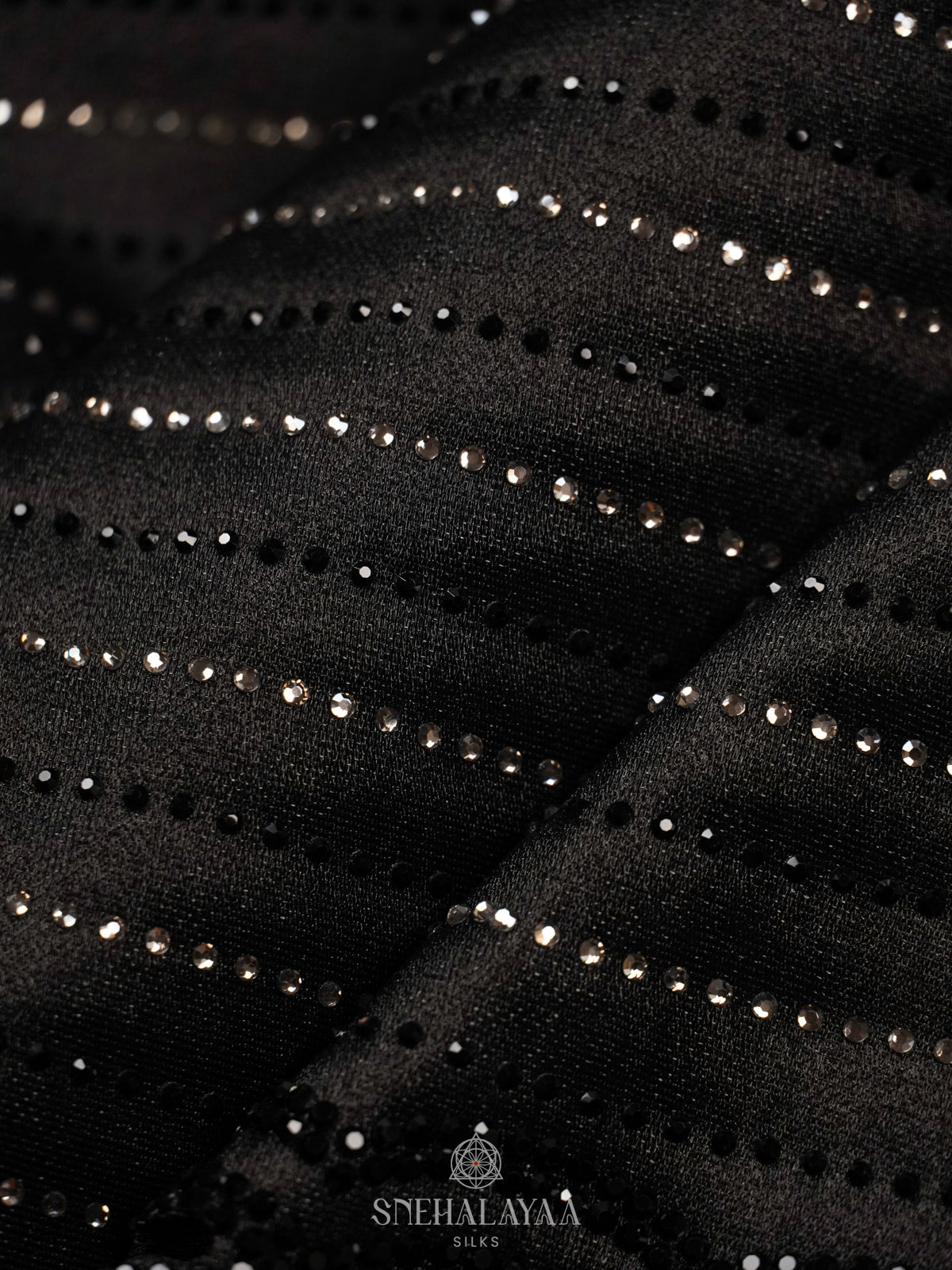 Black Designer Saree