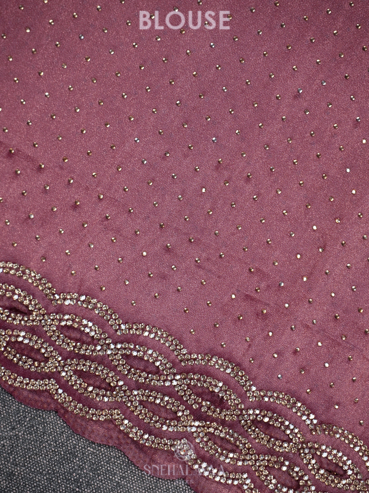 Lavender Designer Saree