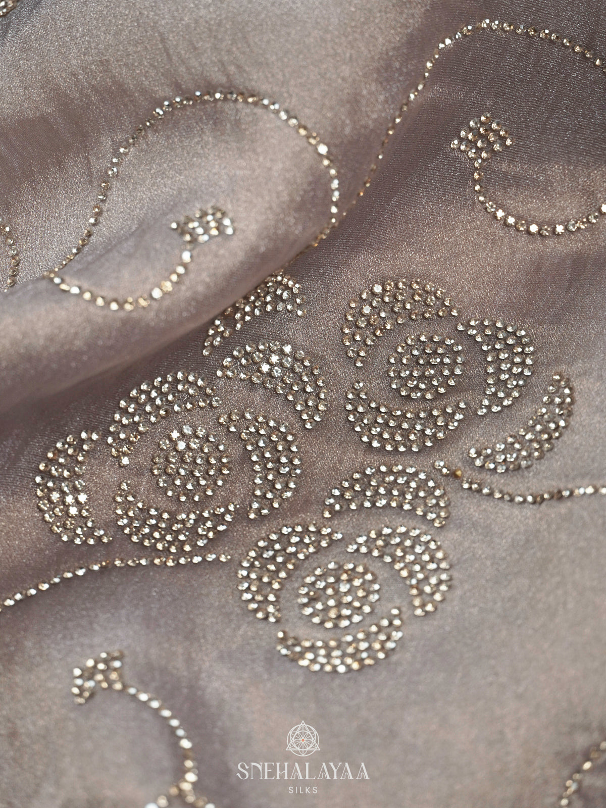 Grey Designer Saree