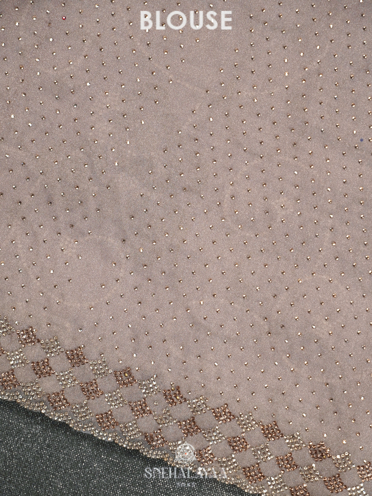 Grey Designer Saree