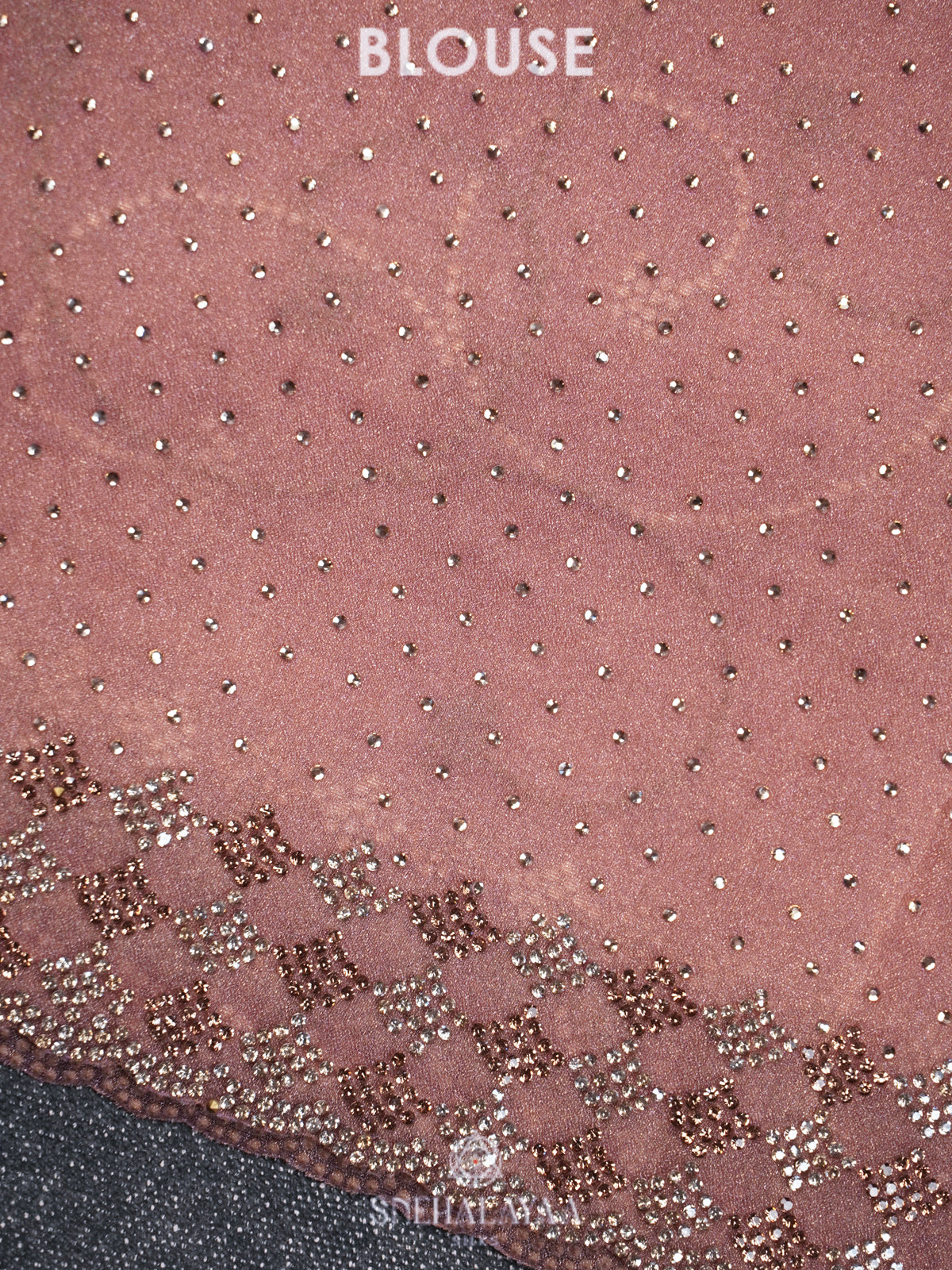 Pink Designer Saree